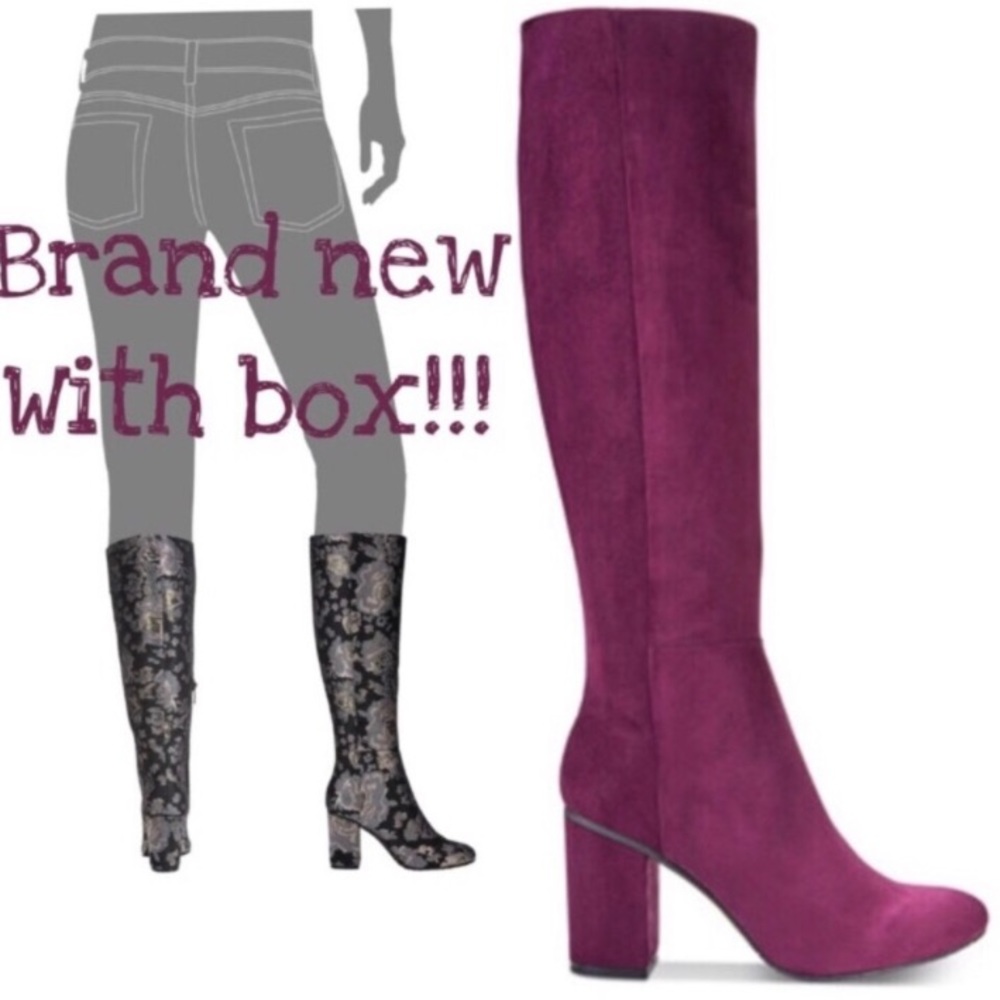 SOLD Kenneth Kole Block Heel Boots